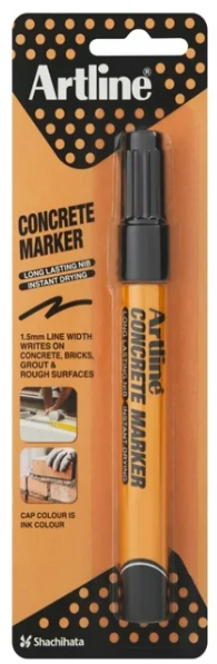 Artline 2.3mm Concrete Marker