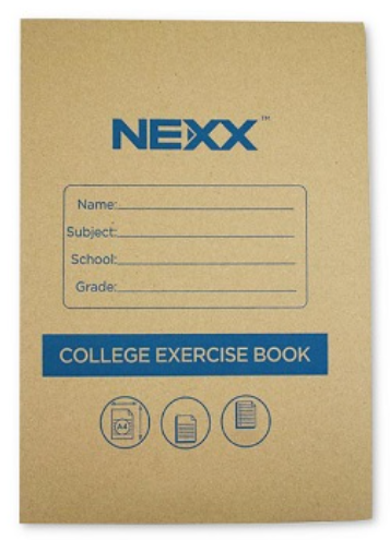 Exercise Book: Nexx A4 72pg F&M