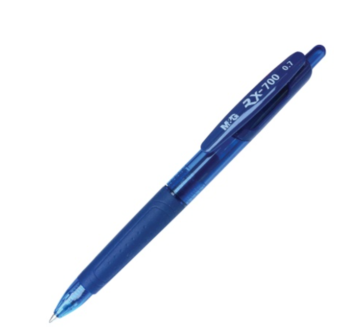 M&G RX-700 0.7 Blue Gel Pen