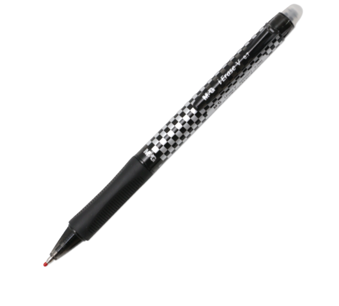 M&G Erasable Retractable Gel Pen 0.7 - Black