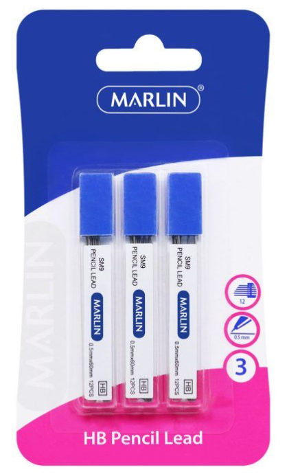 Marlin - 0.5mm Pencil Lead Set Of 3