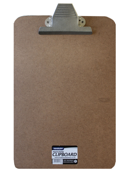 Marlin Masonite Clipboard