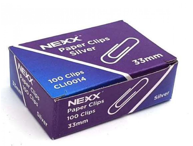 Nexx Siver Paper Clips 33mm