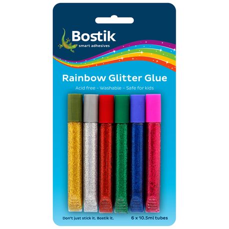 Bostik Art & Craft Rainbow Glitter Glue